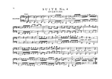 Orchestral Suite No.4 in D Major, BWV 1069: Arrangement for piano four hands by Johann Sebastian Bach