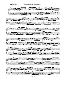 No.1 in C Major (Alternative Version), BWV 772a: No.1 in C Major (Alternative Version) by Johann Sebastian Bach