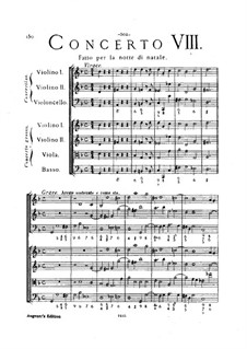 Concerto Grosso No.8 (Twelve Concerti Grossi, Op.6) by A. Corelli on