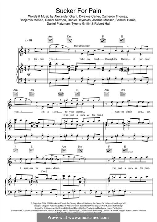 Sucker For Pain (feat. X Ambassadors) by A. Grant, D. Carter, Wiz ...