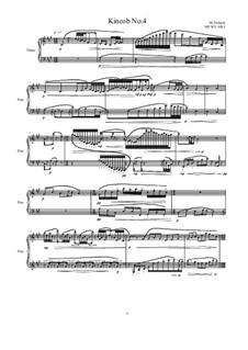 Kincob No.4 for piano, MVWV 1083: Kincob No.4 for piano by Maurice Verheul