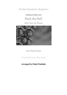 Two instruments version: For alto sax and piano by folklore