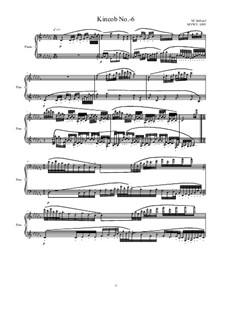 Kincob No.-6 for piano, MVWV 1095: Kincob No.-6 for piano by Maurice Verheul