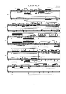 Kincob No.-9 for piano, MVWV 1098: Kincob No.-9 for piano by Maurice Verheul