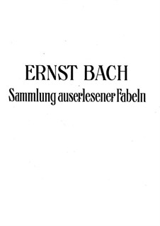 Sammlung auserlesener Fabeln: Sammlung auserlesener Fabeln by Johann Ernst Bach