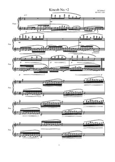 Kincob No.+2 for piano, MVWV 1103: Kincob No.+2 for piano by Maurice Verheul