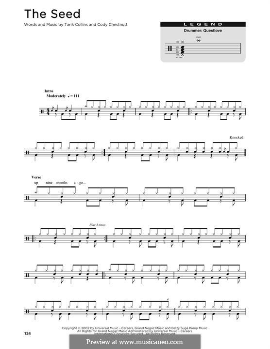 The Seed (The Roots) by T. Collins, C. Chestnutt sheet music on MusicaNeo