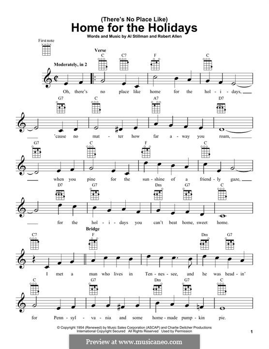 Instrumental version: For ukulele by Robert Allen