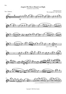 Two instruments version: For flute smooth jazz solo with piano by folklore