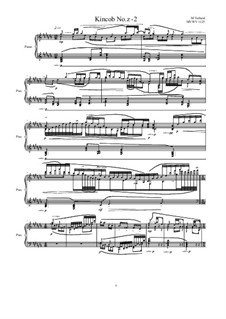 Kincob No.z-2 for piano, MVWV 1125: Kincob No.z-2 for piano by Maurice Verheul