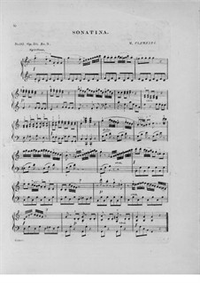 Sonatina No.3: For piano by Muzio Clementi