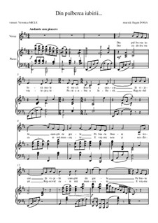 Din pulbera iubirii mele: Din pulbera iubirii mele by Eugen Doga