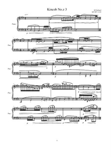 Kincob No.z3 for piano, MVWV 1119: Kincob No.z3 for piano by Maurice Verheul