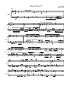Kincob No.z7 for piano, MVWV 1123: Kincob No.z7 for piano by Maurice Verheul