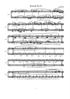 Kincob No.z9 for piano, MVWV 1125: Kincob No.z9 for piano by Maurice Verheul