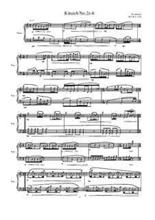 Kincob No.2z-6 for piano, MVWV 1130: Kincob No.2z-6 for piano by Maurice Verheul