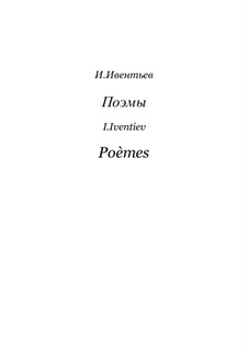 Five Poems for bassoon, viola, vibraphone, harp and piano, Op.28: Poem V by Igor Iventiev