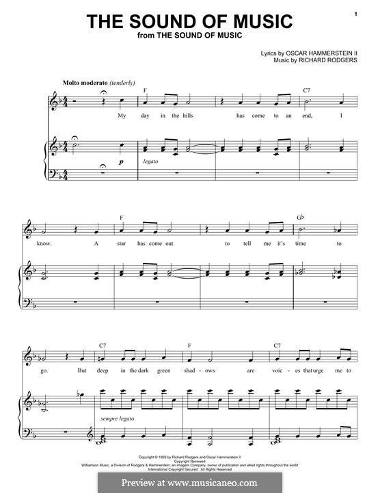 The Sound of Music by R. Rodgers - sheet music on MusicaNeo
