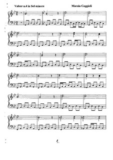 Valzer, Op.4: Valzer No.4 in Sol Minore by Marzia Gaggioli