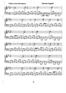 Valzer, Op.4: Valzer No.4 in Sol Minore by Marzia Gaggioli