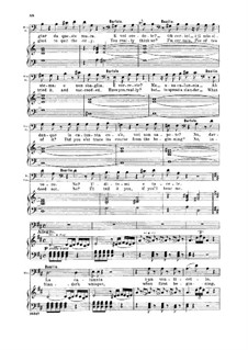La calunnia è un venticell: For voice and piano (Italian/English) by Gioacchino Rossini