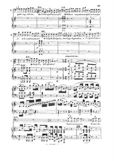 Il conte Ory: Vegliar mai sempre. Aria for Bass by Gioacchino Rossini