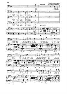 Lucia di Lammermoor: Dalle stanze, ove Lucia. Aria for bass by Gaetano Donizetti