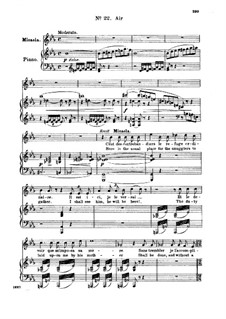 Je dis, que rien ne m'épouvante: For mezzo and piano (french/english) by Georges Bizet