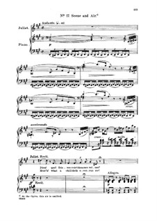 Amour, ranime mon courage. Recitative and Aria for soprano (french/english): Amour, ranime mon courage. Recitative and Aria for soprano (french/english) by Charles Gounod