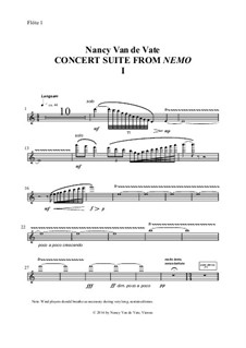 Concert Suite from 'Nemo': Orch. parts by Nancy Van de Vate