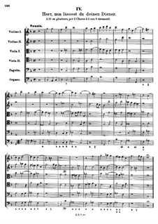 Herr, nun lässest du deinen Diener: Herr, nun lässest du deinen Diener by Christoph Bernhard