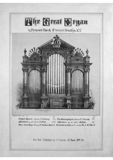 Variations for Organ on 'Home, Sweet Home', Op.30: Variations for Organ on 'Home, Sweet Home' by Dudley Buck