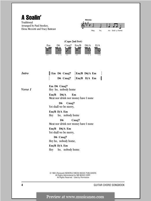 A Soalin': Lyrics and chords by folklore