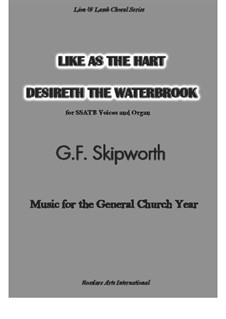 Like As the Hart: Like As the Hart by George Skipworth