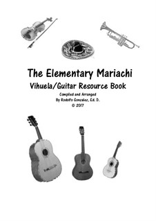 Elementary Mariachi: Vihuela/Guitar part by folklore