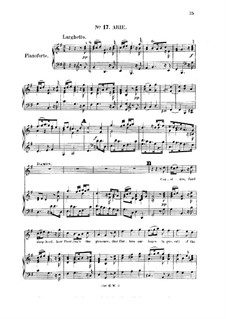 Acis and Galatea, HWV 49: Consider, fond shepherd, how fleeting's the pleasure. Aria for tenor/soprano by Georg Friedrich Händel