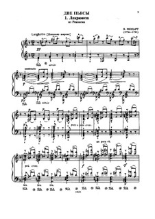 Two Transcriptions on Themes from 'Requiem' by Mozart, S.550: No.2 Lacrimosa by Franz Liszt