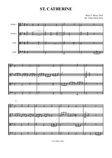 Faith of Our Fathers: For string quartet by Henri F. Hemy, James G. Walton