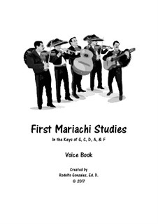 First Studies for Mariachi: Voice part by folklore