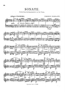 Sonata No.475 in F Minor, K.519 L.475 P.445: For piano by Domenico Scarlatti