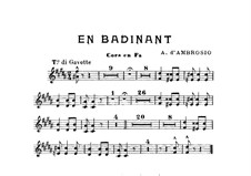 En Badinant: French horn part by Alfredo D'Ambrosio