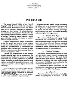 Art of Singing, Op.21: Complete set by Mathilde Marchesi