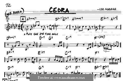 Ceora: For any instrument by Lee Morgan