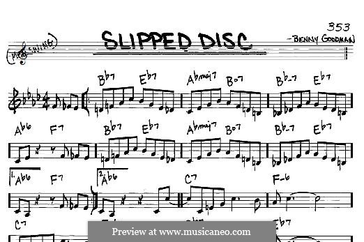 Slipped Disc: For any instrument by Benny Goodman