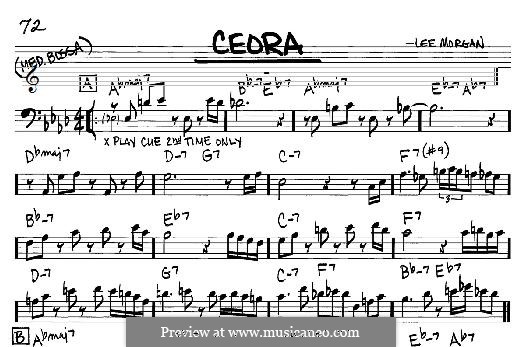 Ceora: For any instrument by Lee Morgan