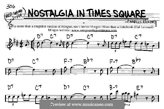 Nostalgia in Times Square: For any instrument by Charles Mingus