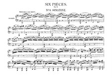 Six Easy Pieces for Piano Four Hands, J.9–14 Op.3: No.1 Sonatina by Carl Maria von Weber