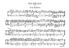 Six Easy Pieces for Piano Four Hands, J.9–14 Op.3: No.5 Marcia by Carl Maria von Weber