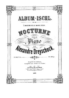 Nocturne for Piano, Op.142 No.4: Nocturne for Piano by Alexander Dreyschock