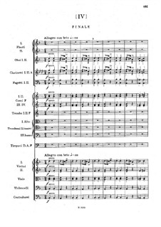 Symphony No.4 in D Minor, B.41 Op.13: Movement IV by Antonín Dvořák